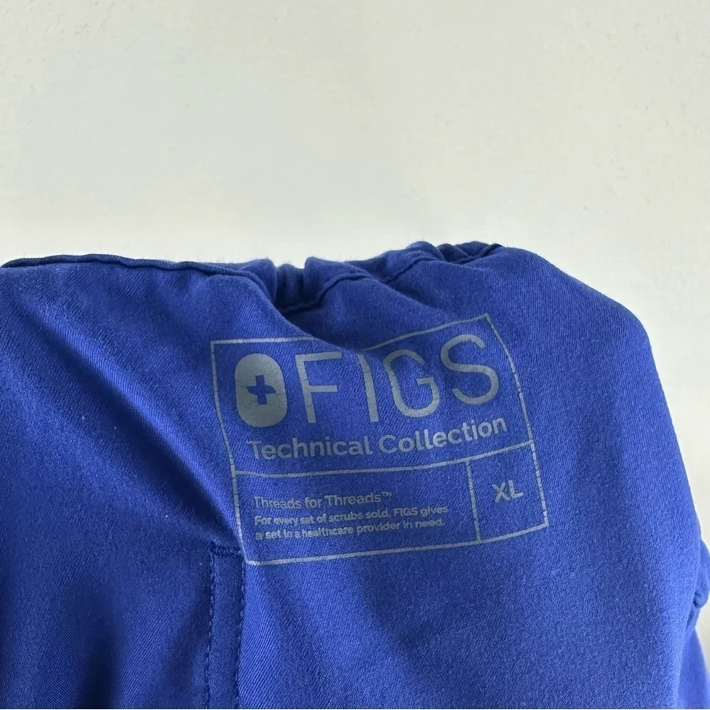 Figs Men’s Blue Pisco Medical Nursing Scrub Pants Size XL